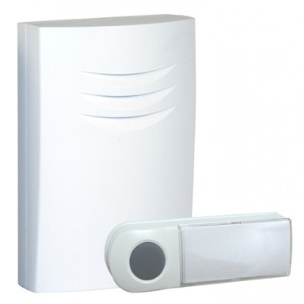 Byron B401E Wireless door bell kit White doorbell kit