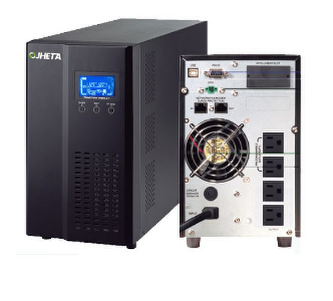 Jheta Galeon 2 KVA Standby (Offline) 2000VA Tower Black uninterruptible power supply (UPS)