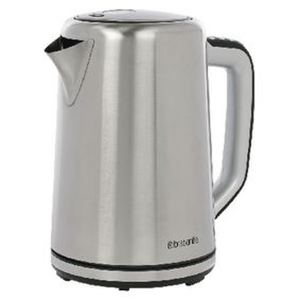 Brabantia BBEK1003 1.7L 3000W Silver electrical kettle
