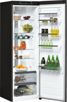 Bauknecht KR 1958 A+++ Freistehend 363l A+++ Schwarz Kühlschrank