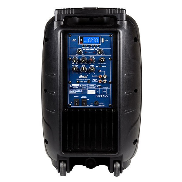Alecto MPA-230 120W Rechteck Schwarz Tragbarer Lautsprecher