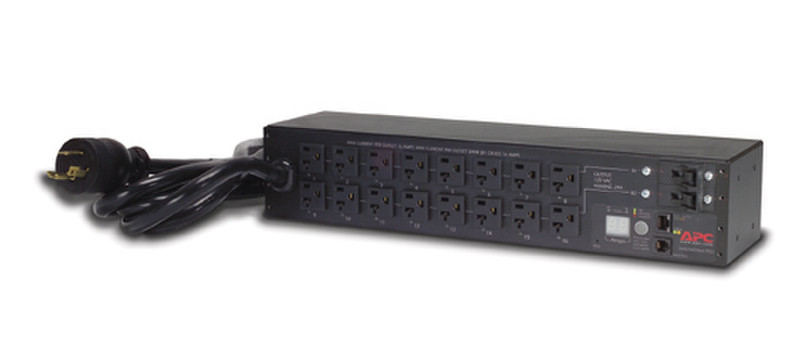 APC AP7902B 16AC outlet(s) 2U Black power distribution unit (PDU)