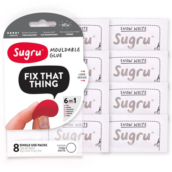 Sugru NSWHT8 White 8pc(s) cable insulation