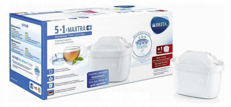 Brita Maxtra+ Pack 5+1 Cartridge 6pc(s)