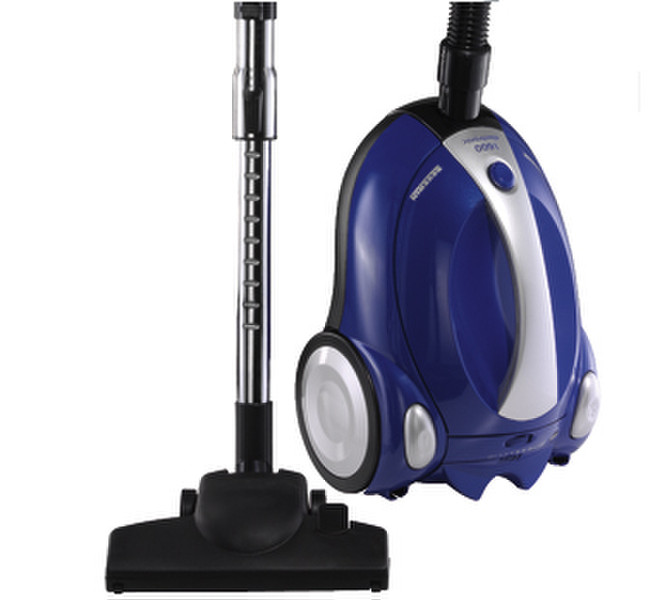 Severin BR 7930 Vacuum Cleaners Цилиндрический пылесос 2л 1600Вт Синий, Cеребряный