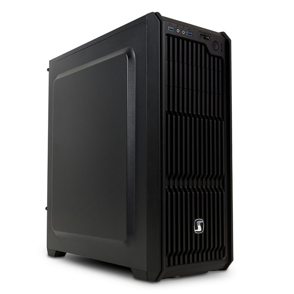 Silentium Regnum RG2 Pure Black Midi-Tower Black computer case