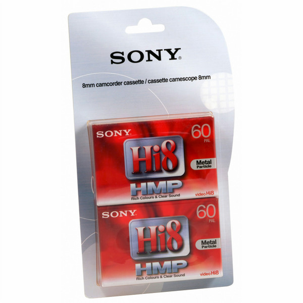 Sony 2P560HMP-BT Hi8 MP Camcorder Tape Hi8 чистая видеокассета