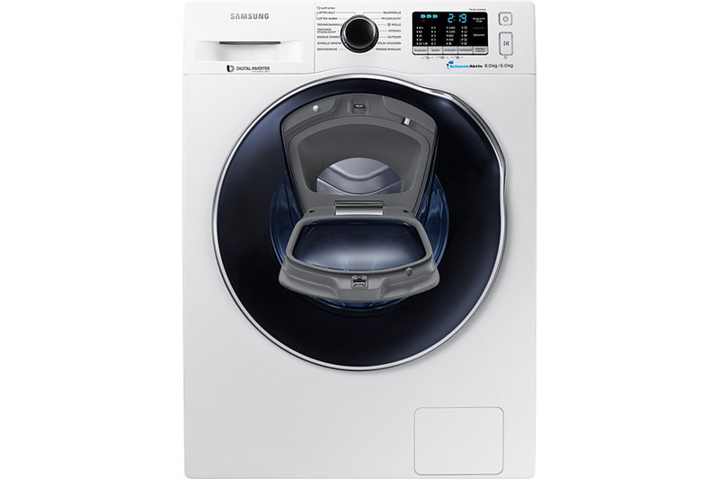Samsung WD80K5400OW/EG Freestanding Front-load A White washer dryer