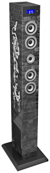 Bigben Interactive TW1STREET Micro set 60W Black,Grey home audio set