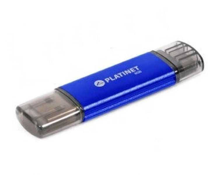 Platinet AX-DEPO 8GB 8ГБ USB 2.0 Type-A Синий USB флеш накопитель