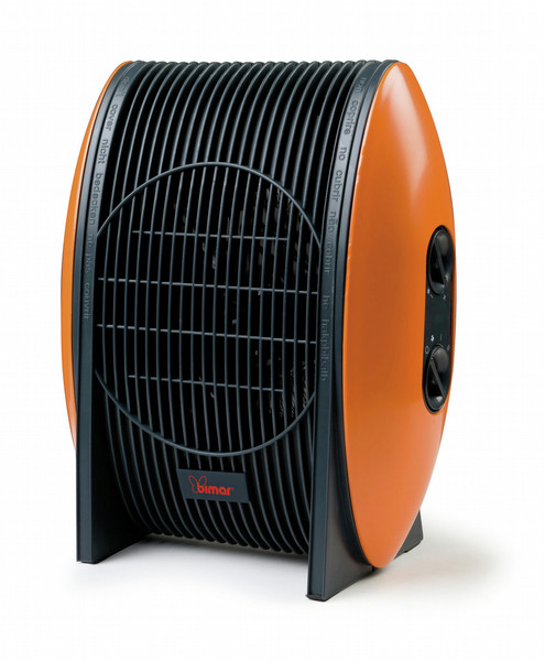 Bimar S232A.CO.EU Для помещений 2000Вт Черный, Оранжевый Fan electric space heater электрический обогреватель