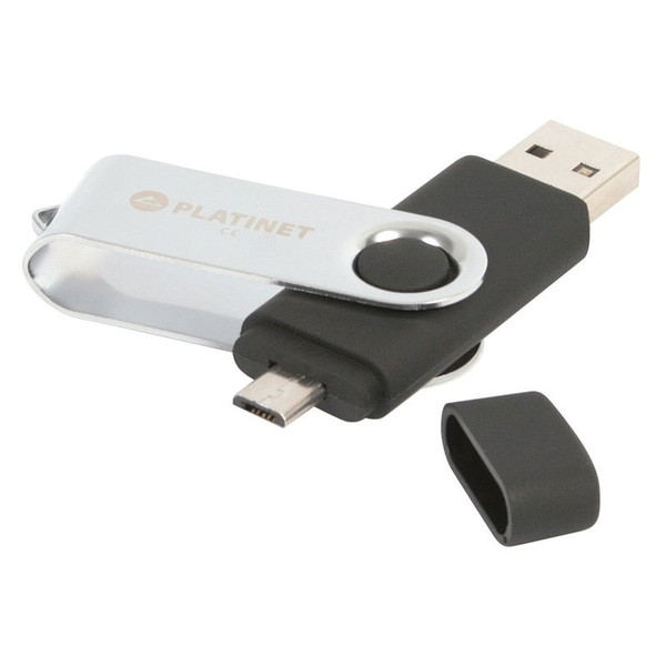 Platinet BX-DEPO 8GB 8ГБ USB 2.0 Type-A Черный USB флеш накопитель