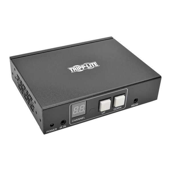 Tripp Lite DisplayPort Audio/Video with RS-232 Serial and IR Control over IP Receiver, 1920 x 1080 (1080p) @ 60 Hz, 100 m
