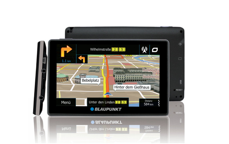 Blaupunkt TravelPilot 53 CE LMU Fixed 5" Touchscreen Black