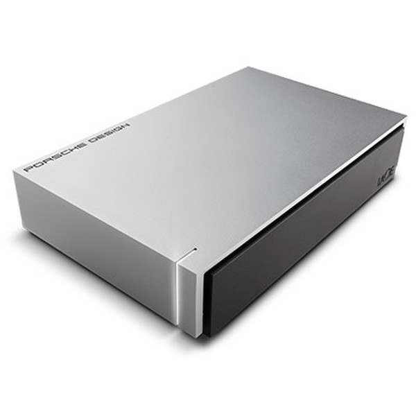 LaCie Porsche Design Desktop Drive 8000GB Black,Grey external hard drive