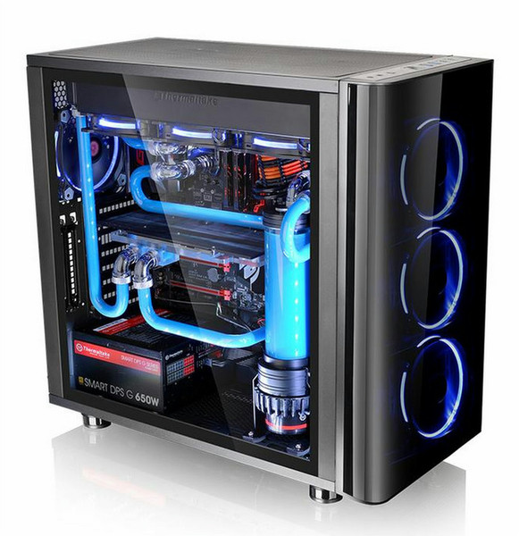 Thermaltake View 31 TG Midi-Tower Black computer case