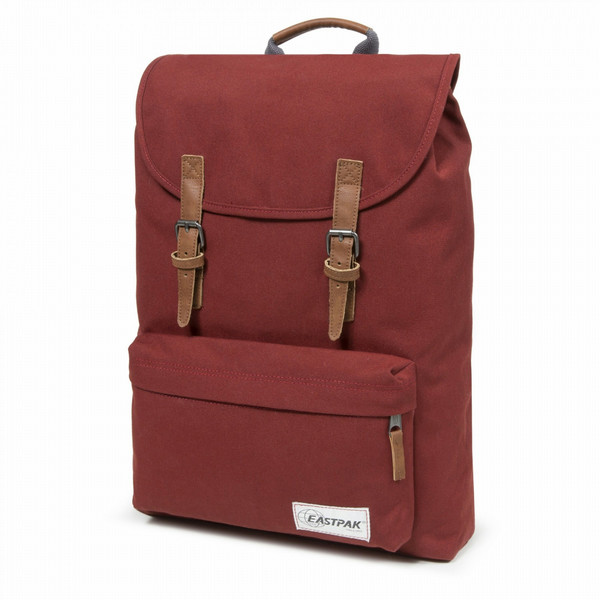 Eastpak London Opgrade Leder, Polyamid Rot