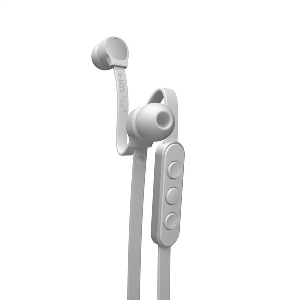 JAYS Four+ In-ear Binaural Wired Silver,White