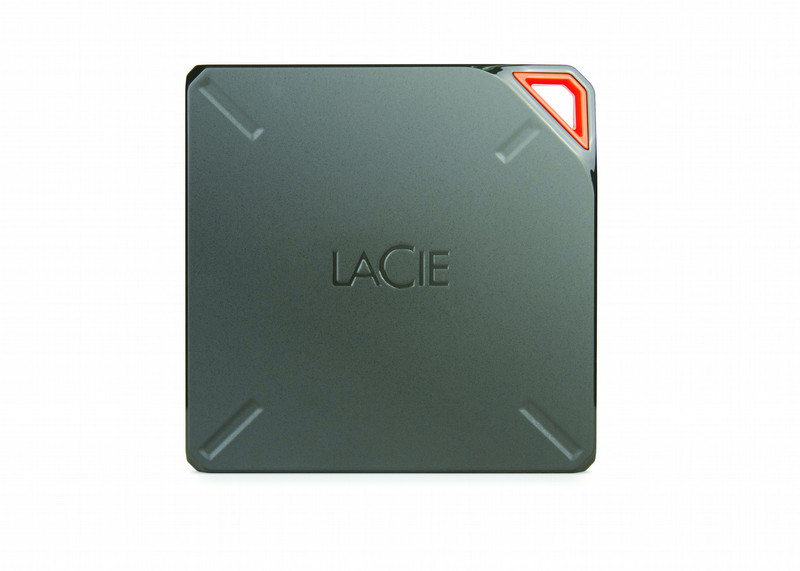 LaCie Fuel Wi-Fi 2000GB Brushed steel external hard drive