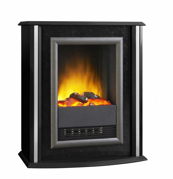 EWT NELSON DE LUXE Indoor Freestanding fireplace Electric Black
