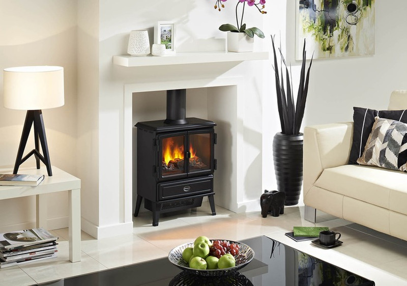 Faber STONEBRIDGE Для помещений Freestanding fireplace Электрический Черный