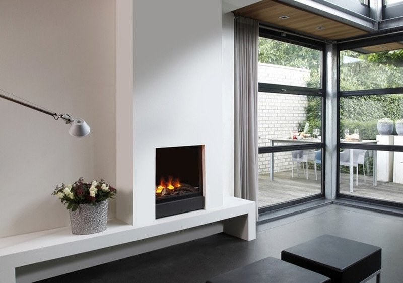 Faber Gala Innenraum Built-in fireplace Schwarz