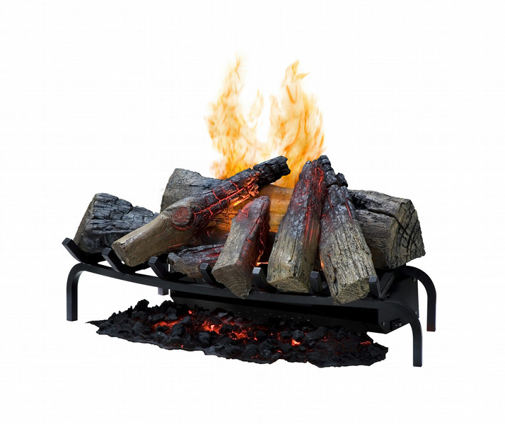Faber Silverton Indoor Log insert fireplace Electric Black