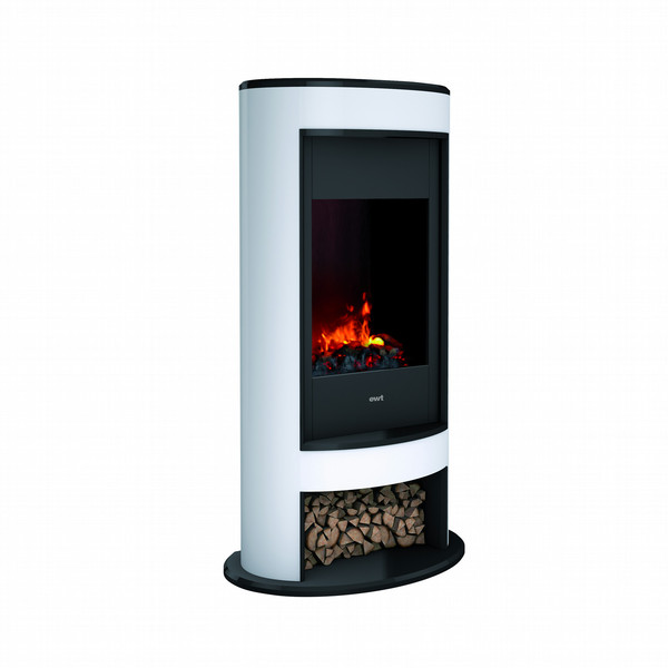 Faber VERDI Indoor Freestanding fireplace Electric Black,White