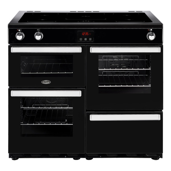 Belling Cookcentre 100 Ei Range cooker Induction hob Черный