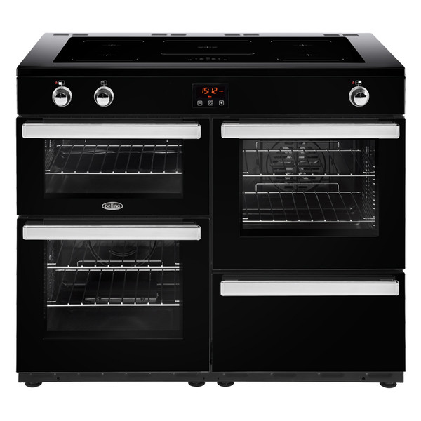 Belling Cookcentre 110 Ei Range cooker Induction hob Black,Stainless steel