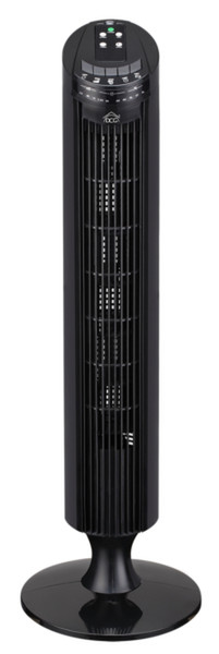 DCG Eltronic VE9295 T Household tower fan 50W Black household fan