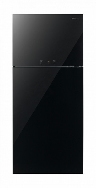 Daewoo FN-T650NB Freestanding 350L 142L A+ Black fridge-freezer