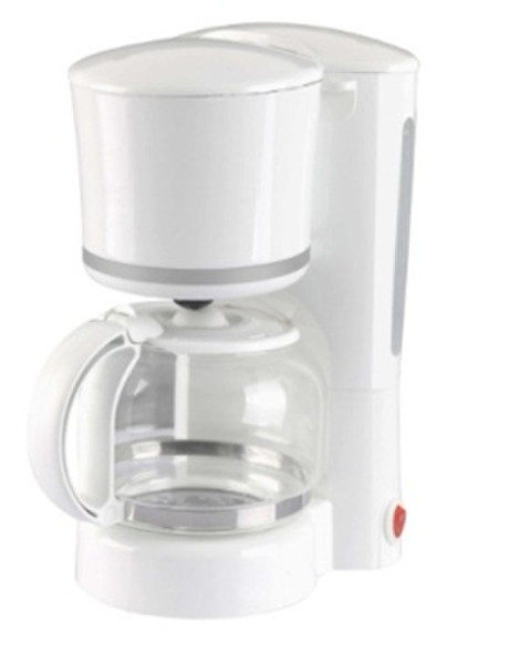 Carrefour BCM125-15 Freestanding Semi-auto 12cups White coffee maker