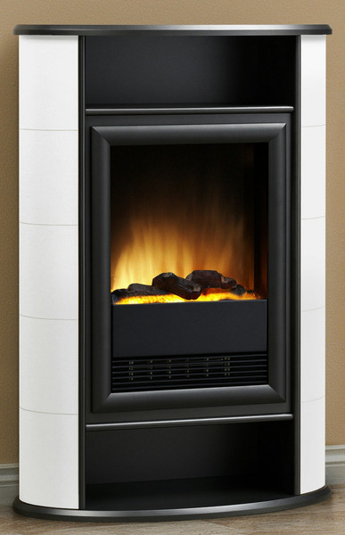 EWT SCANDIC DE LUXE Indoor Freestanding fireplace Electric Black,White