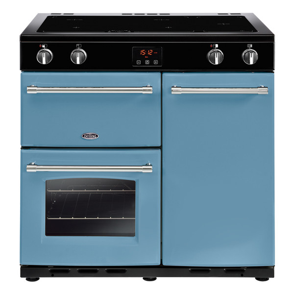 Belling Farmhouse 90Ei Range cooker Induction hob Blue