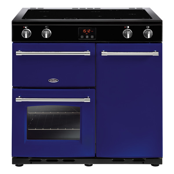 Belling Farmhouse 90Ei Range cooker Induction hob Purple