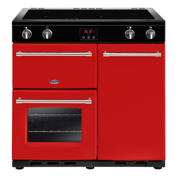 Belling Farmhouse 90Ei Range cooker Induction hob Красный