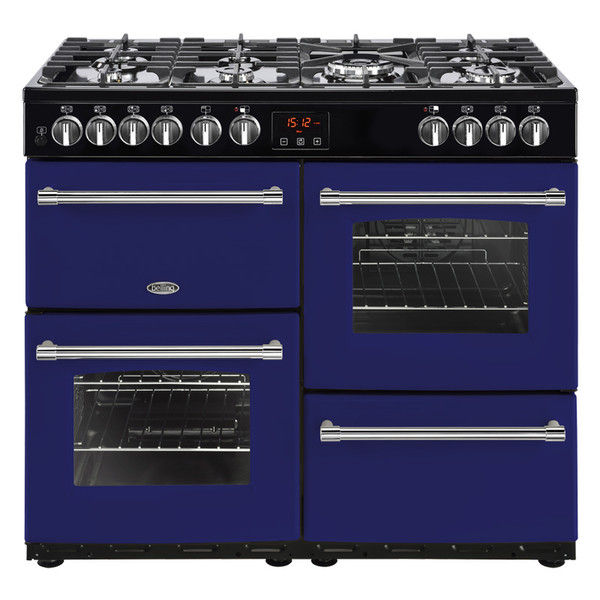 Belling Farmhouse 100DFT Range cooker Gas hob Purple