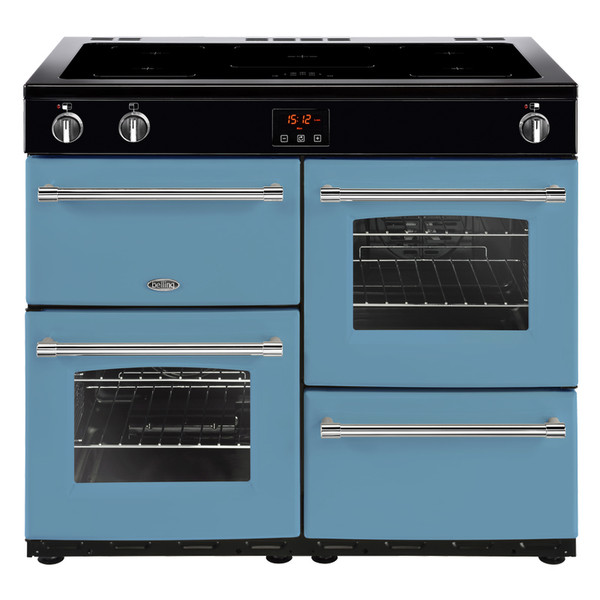 Belling Farmhouse 100Ei Range cooker Induction hob Blau