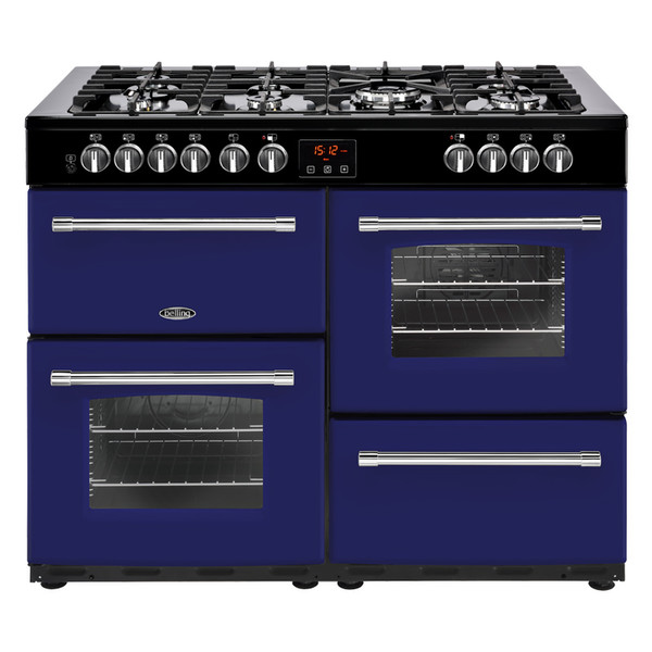 Belling Farmhouse 110 DFT Range cooker Gas hob Violett