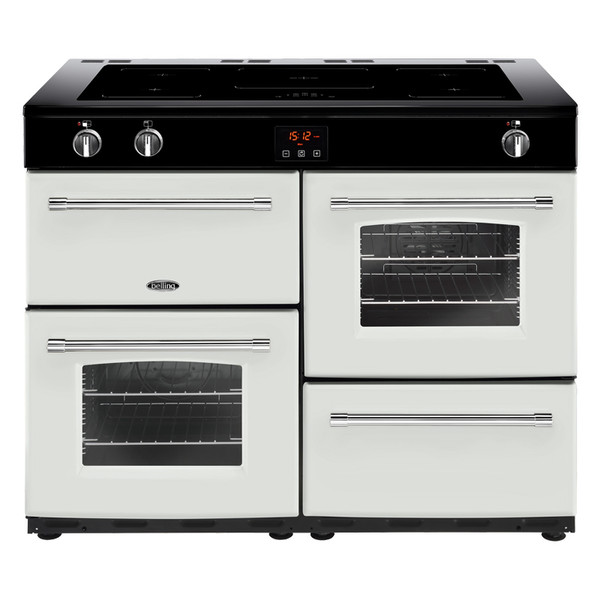 Belling Farmhouse 110 Ei Range cooker Induction hob Weiß