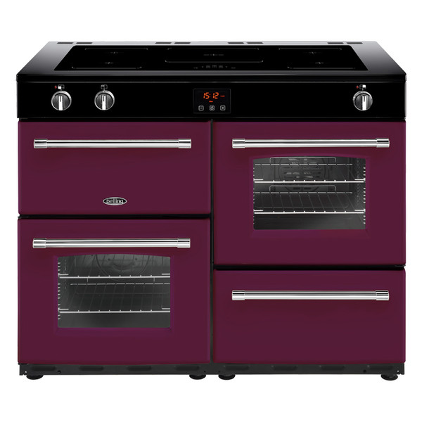 Belling Farmhouse 110 Ei Range cooker Induction hob Magenta