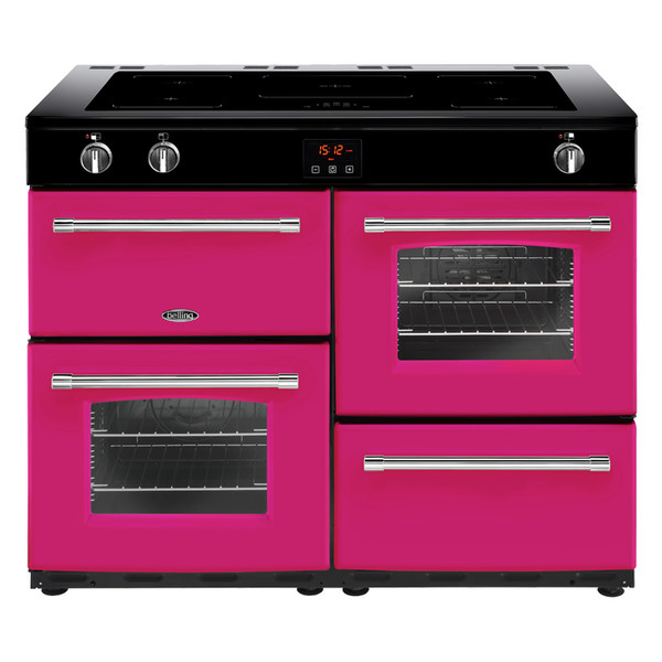 Belling Farmhouse 110 Ei Range cooker Induction hob Pink