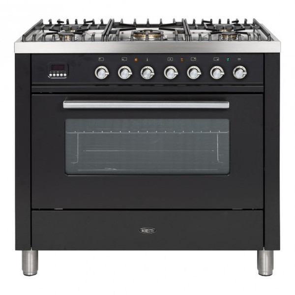 Boretti VT95AN Freestanding Gas Anthracite cooker