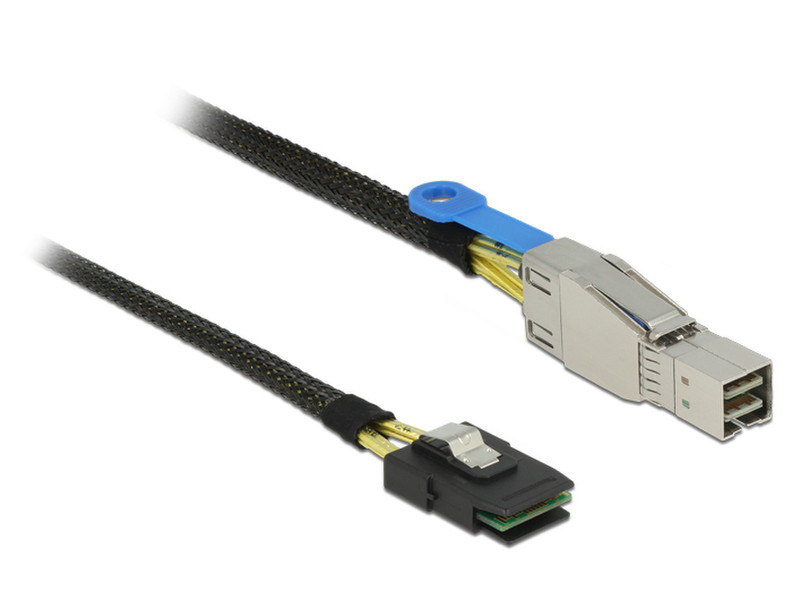 DeLOCK 83616 1m 6Gbit/s Schwarz Serial Attached SCSI (SAS)-Kabel