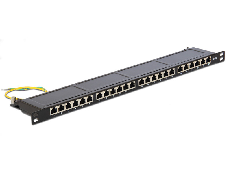 DeLOCK 43316 0.5U patch panel