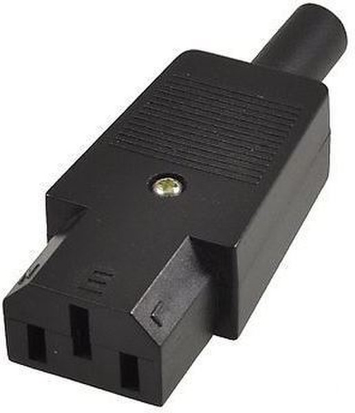 Microconnect C13PLUG C13 Black power plug adapter