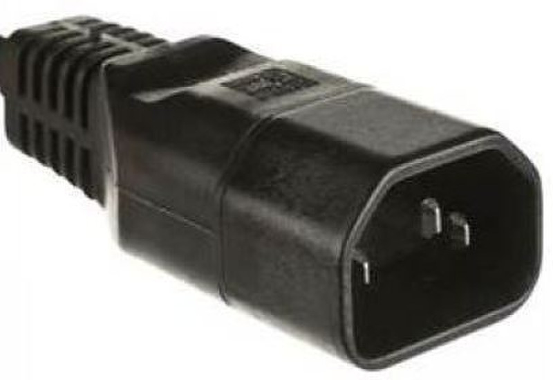 Microconnect C14PLUG C14 Schwarz Netzstecker-Adapter