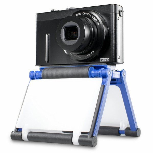 Mantona 18131 Цифровая/пленочная камера 2ножка(и) Синий, Серый штатив
