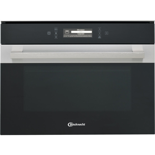 Bauknecht EMPK9 9645 PT Built-in Combination microwave 40L 900W Black,Stainless steel microwave